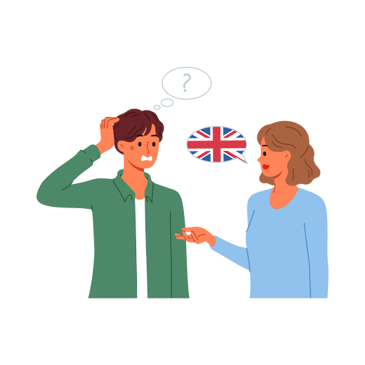 rozmowa z native speakerem.