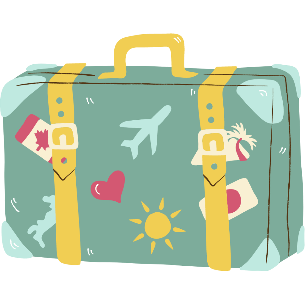 podróże i nauka języka.